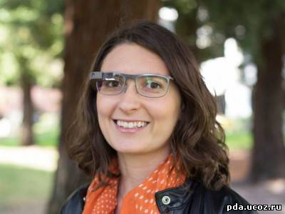 Google Glass замечены в необычной оправе