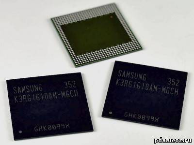 Компания Samsung разработала первый в мире 8-Гбит чип мобильной DRAM-памяти LPDDR4