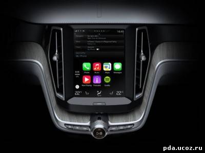 Volvo показала работу Apple CarPlay